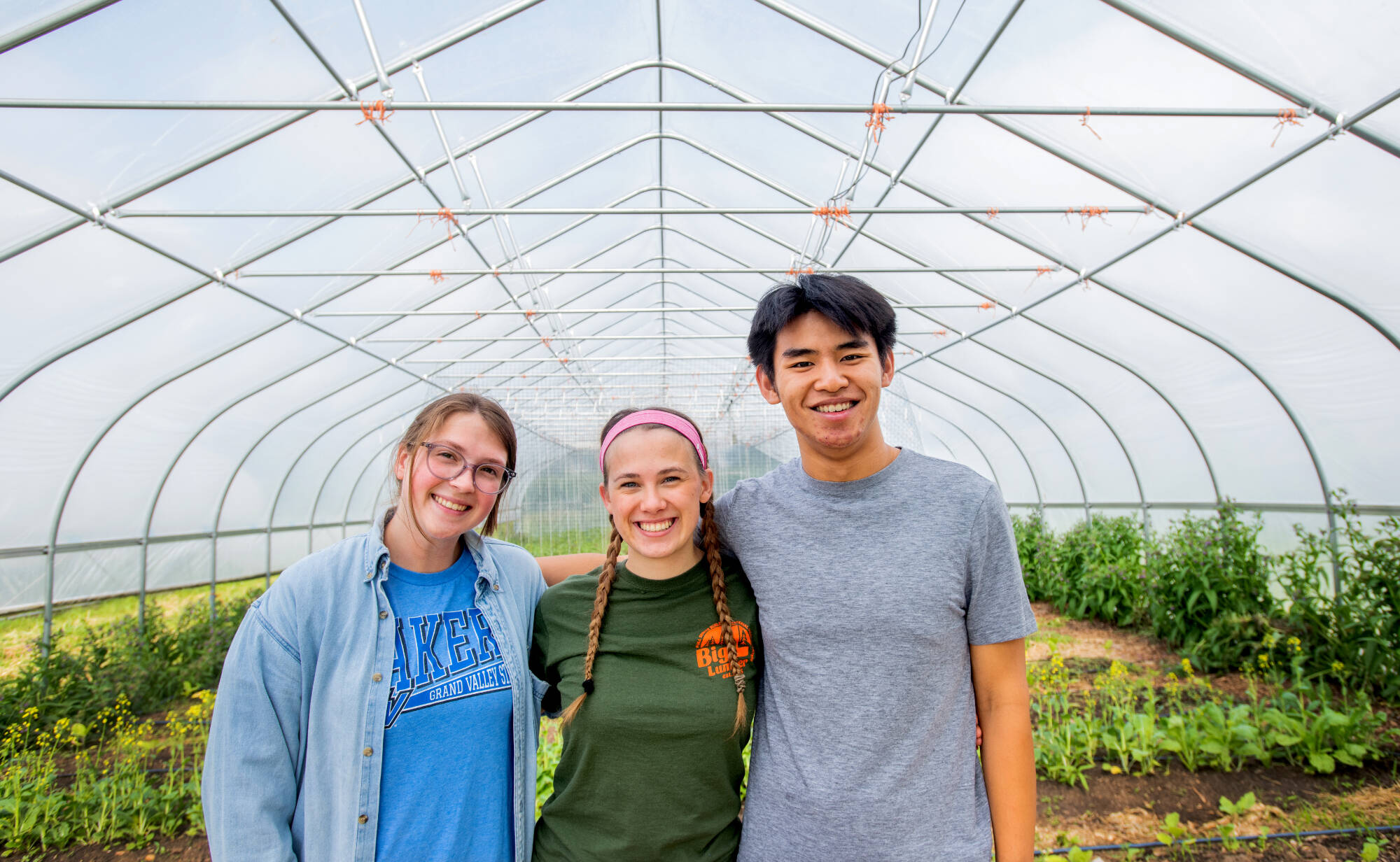 The Sustainable Agriculture Project (S.A.P.) at GVSU.